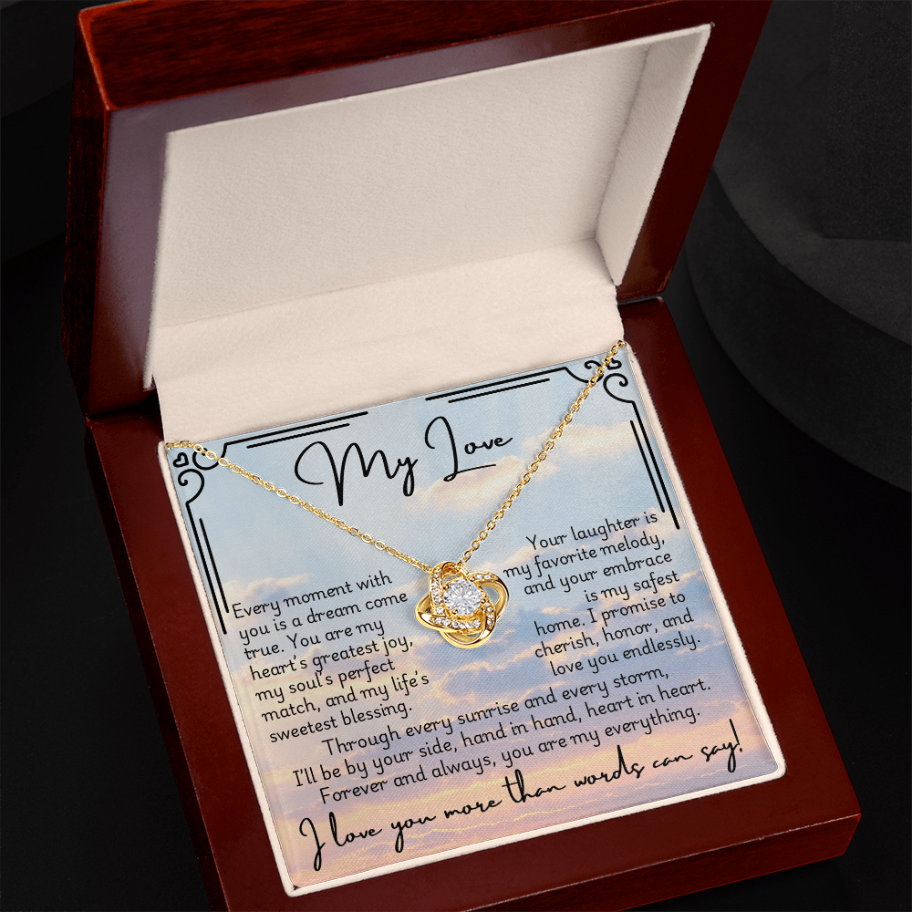 Love Knot Necklace - Fiancée 1