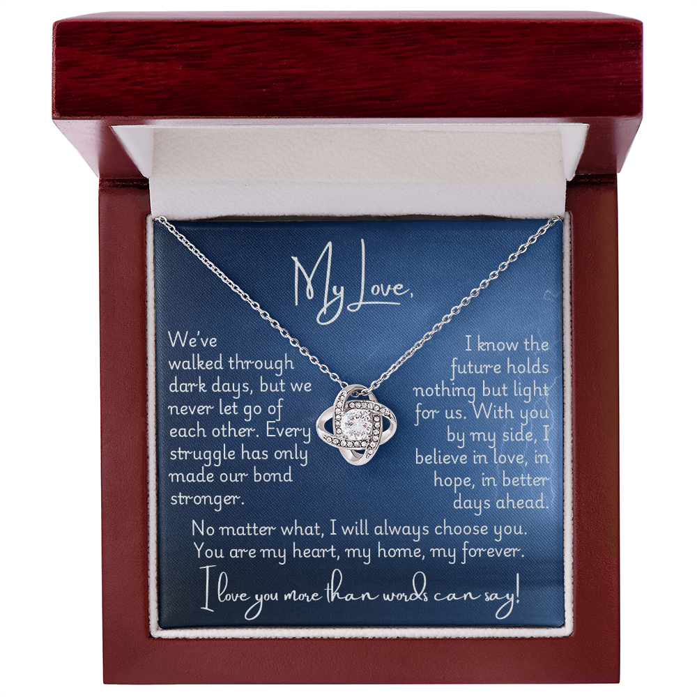 Love Knot Necklace - Strong
