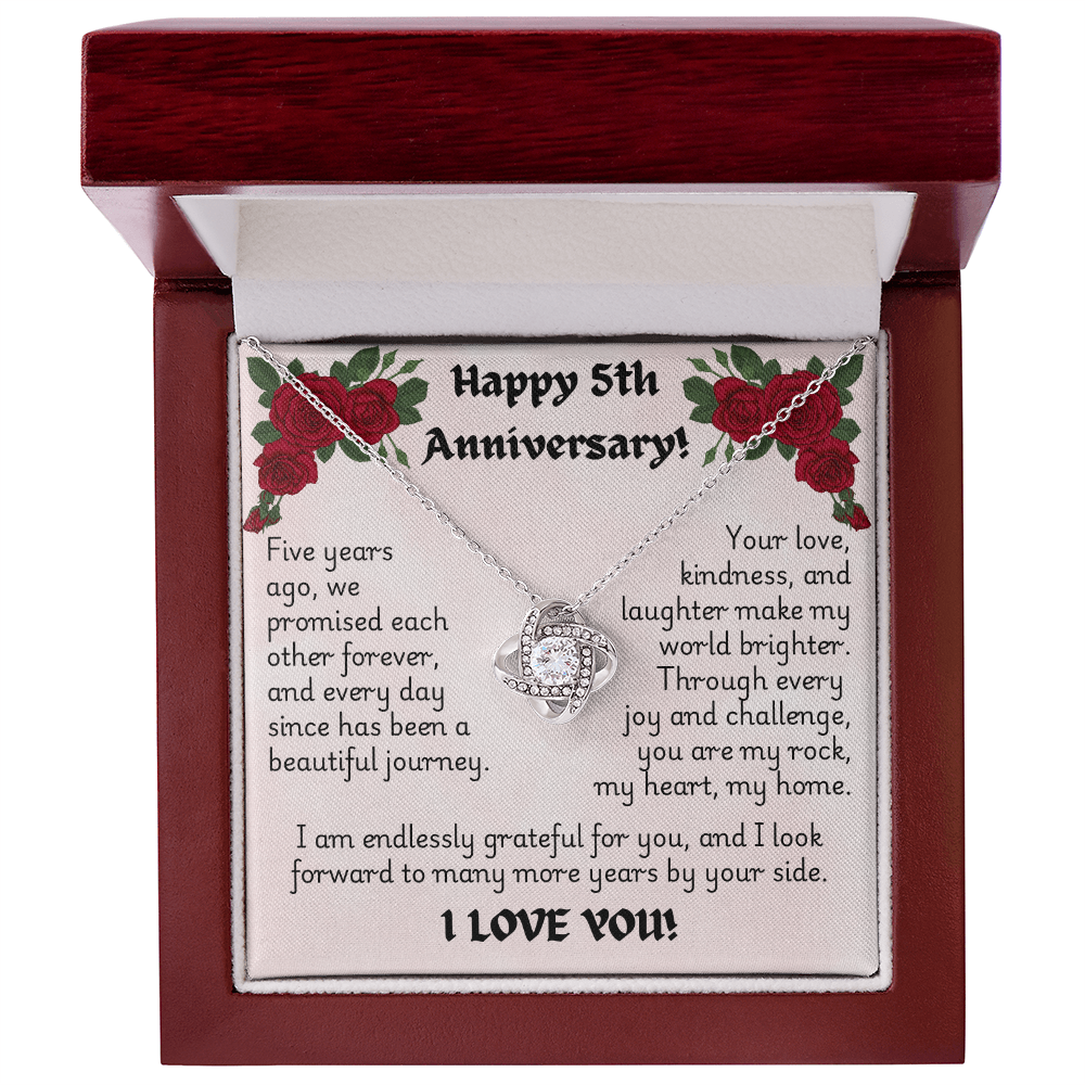 Love Knot Necklace - Anniversary 5