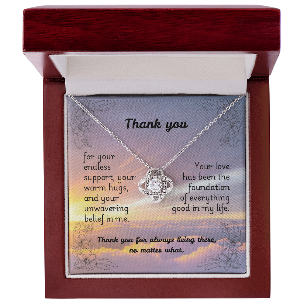 Love Knot Necklace - Support 1