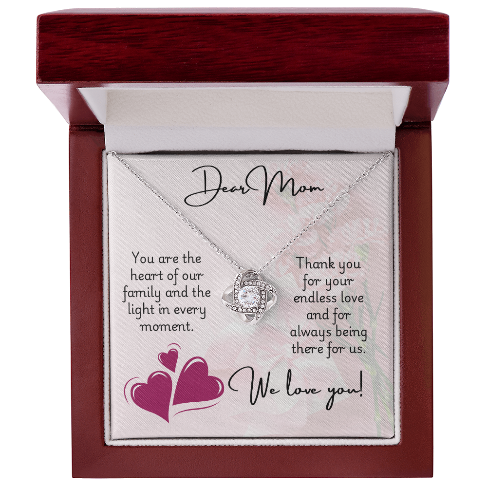 Love Knot Necklace - Mom 1