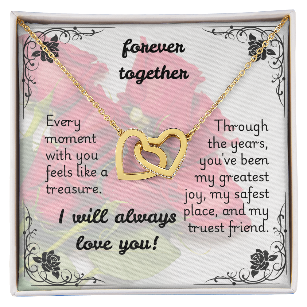 Interlocking Hearts Necklace - Forever 2