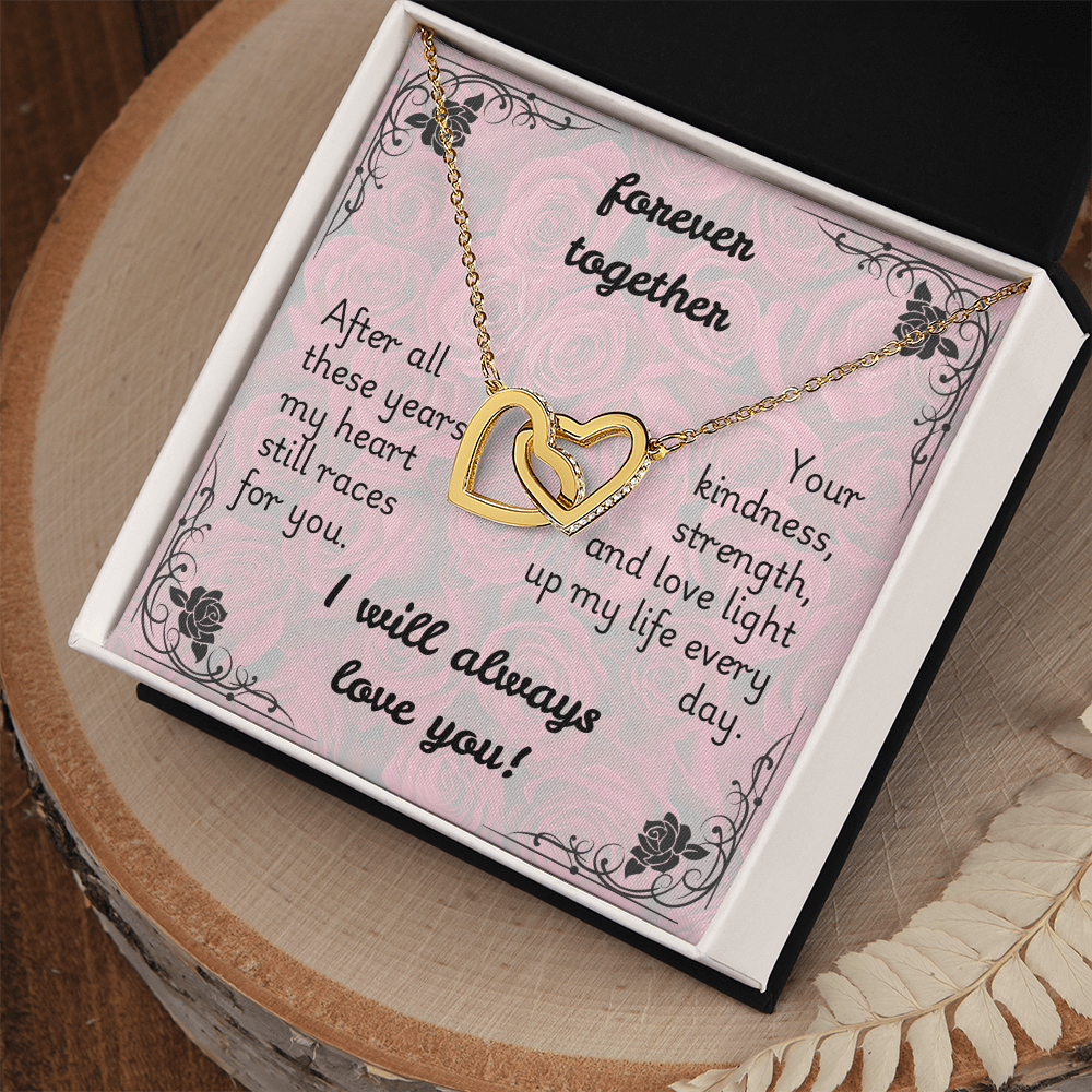 Interlocking Hearts Necklace - Forever 1