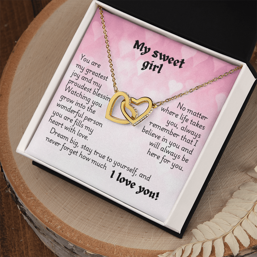 Interlocking Hearts Necklace - Heart 1