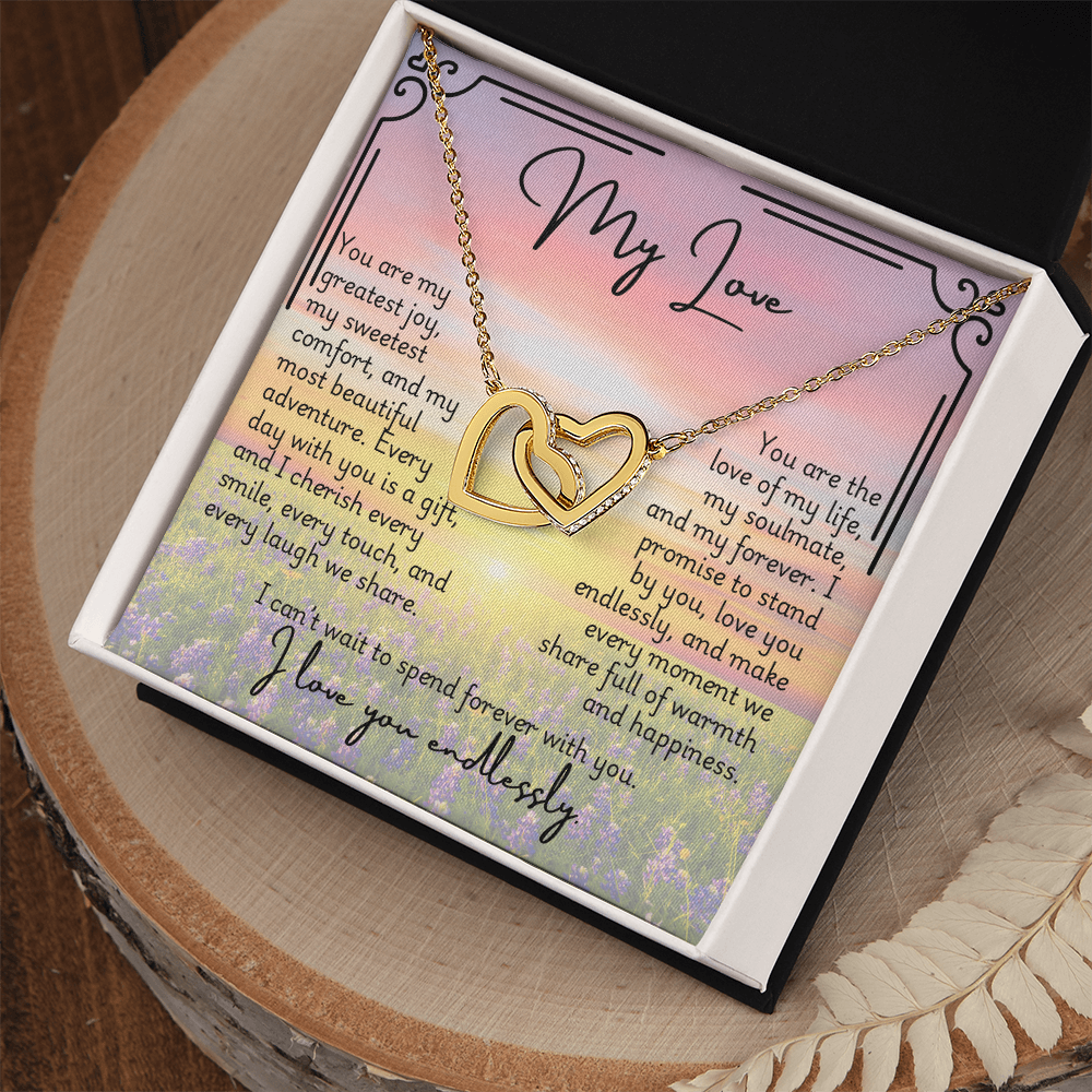 Interlocking Hearts Necklace - Fiancée 2