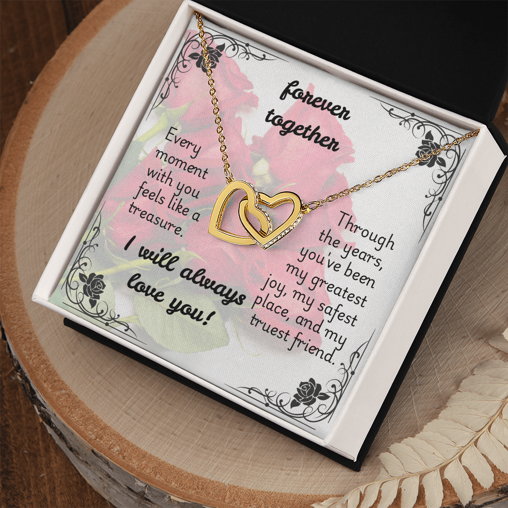 Interlocking Hearts Necklace - Forever 2