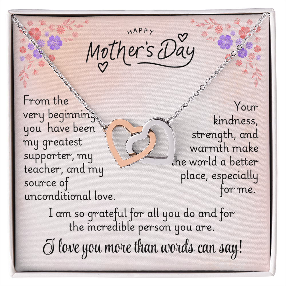 Interlocking Hearts Necklace - Mom 4