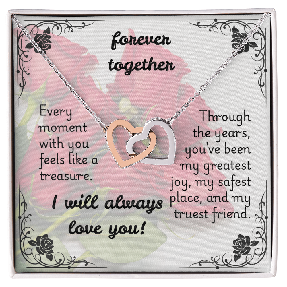Interlocking Hearts Necklace - Forever 2