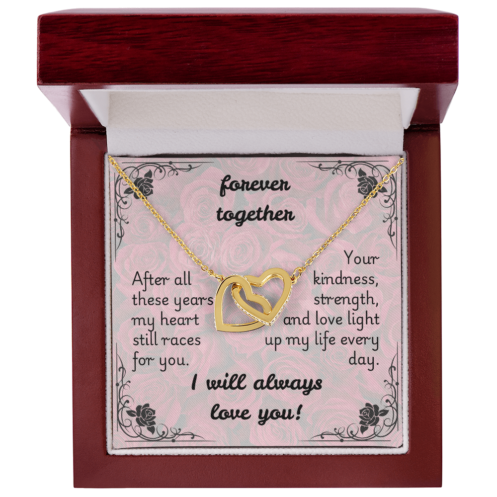 Interlocking Hearts Necklace - Forever 1