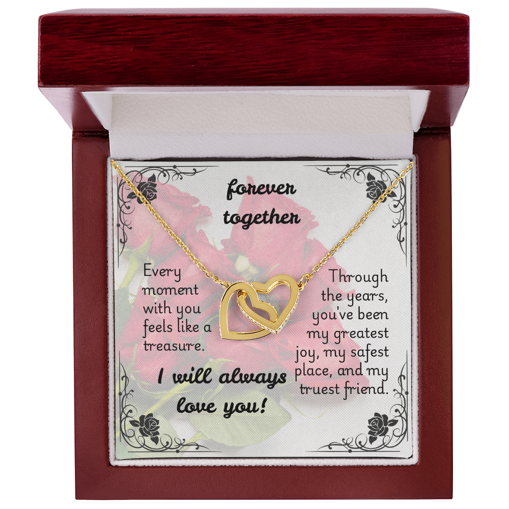 Interlocking Hearts Necklace - Forever 2