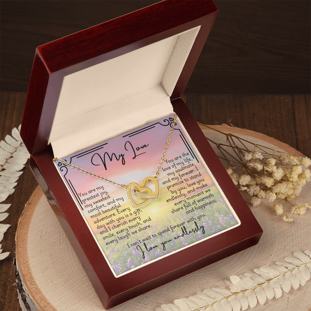 Interlocking Hearts Necklace - Fiancée 2