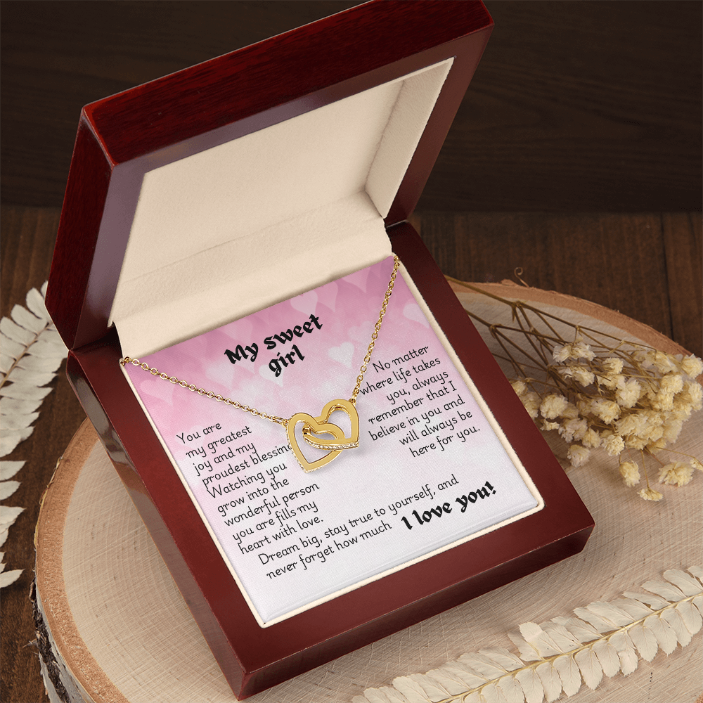 Interlocking Hearts Necklace - Heart 1