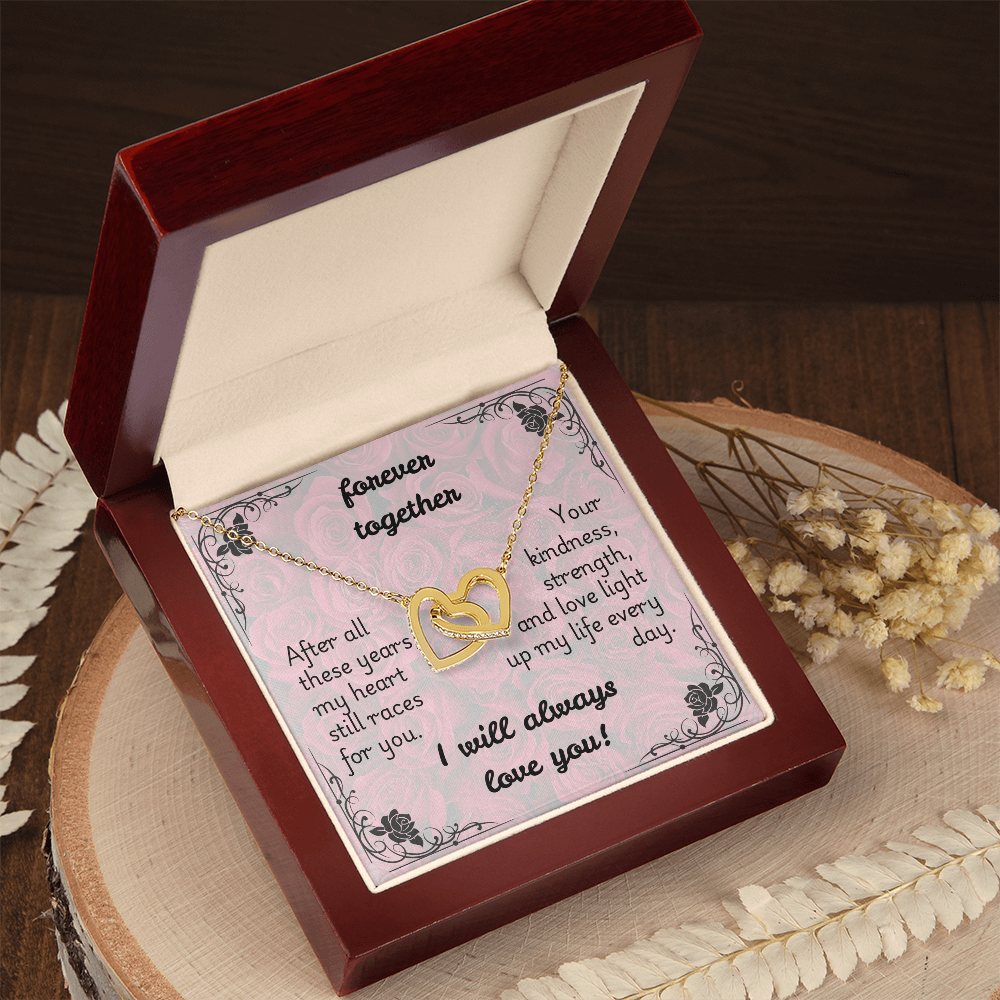 Interlocking Hearts Necklace - Forever 1