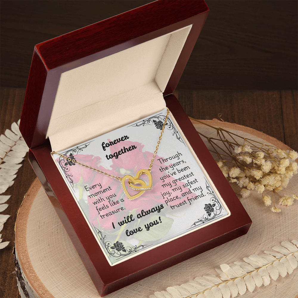 Interlocking Hearts Necklace - Forever 2