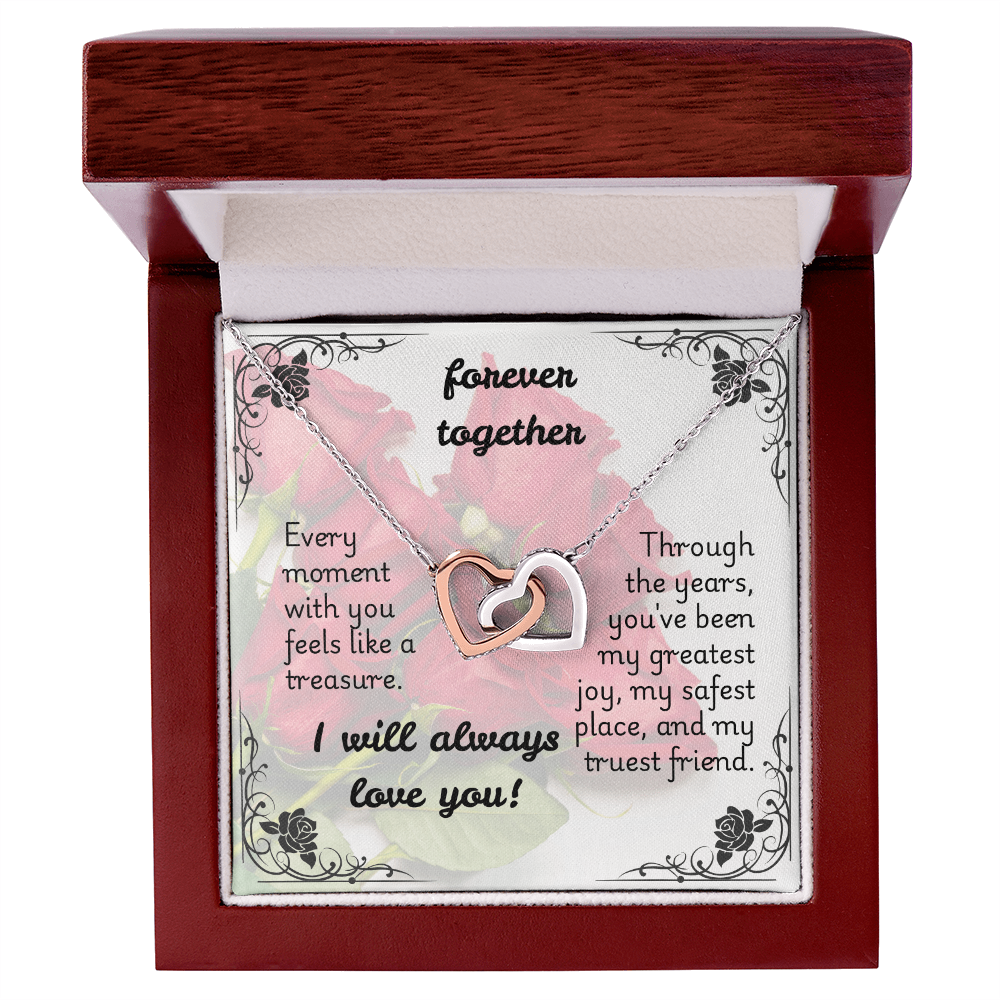 Interlocking Hearts Necklace - Forever 2