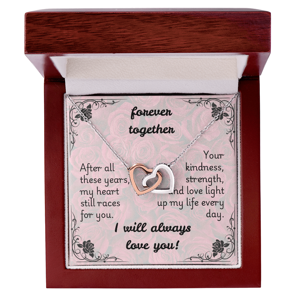 Interlocking Hearts Necklace - Forever 1
