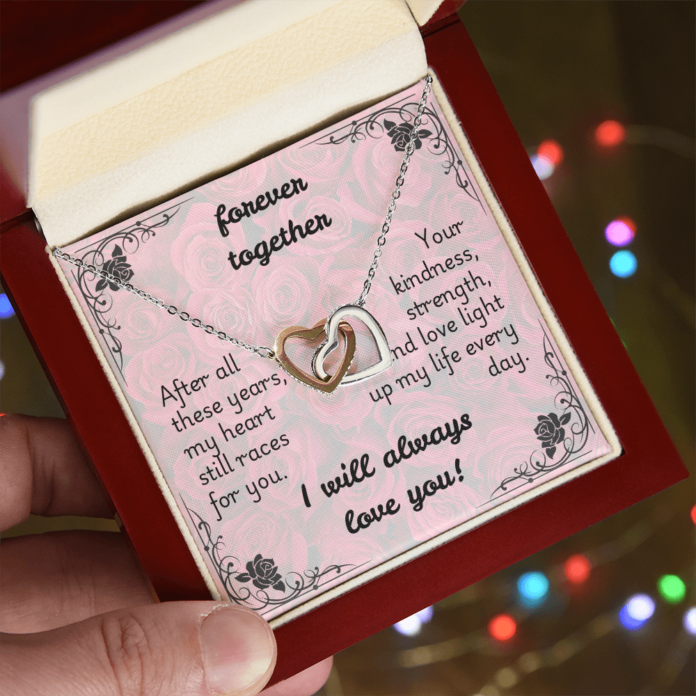 Interlocking Hearts Necklace - Forever 1