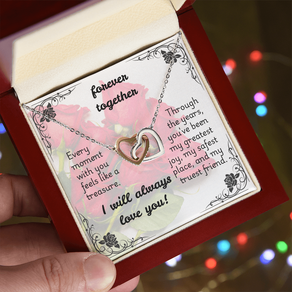 Interlocking Hearts Necklace - Forever 2