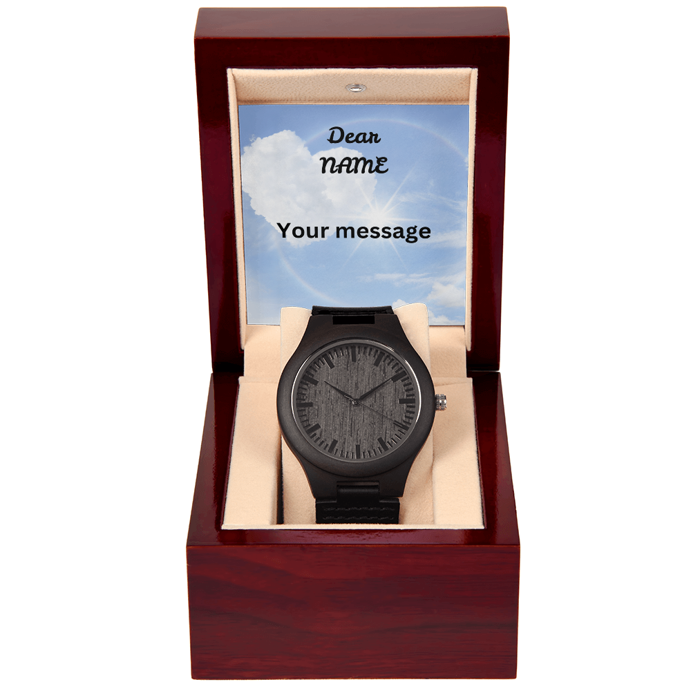 Wooden Watch - personal