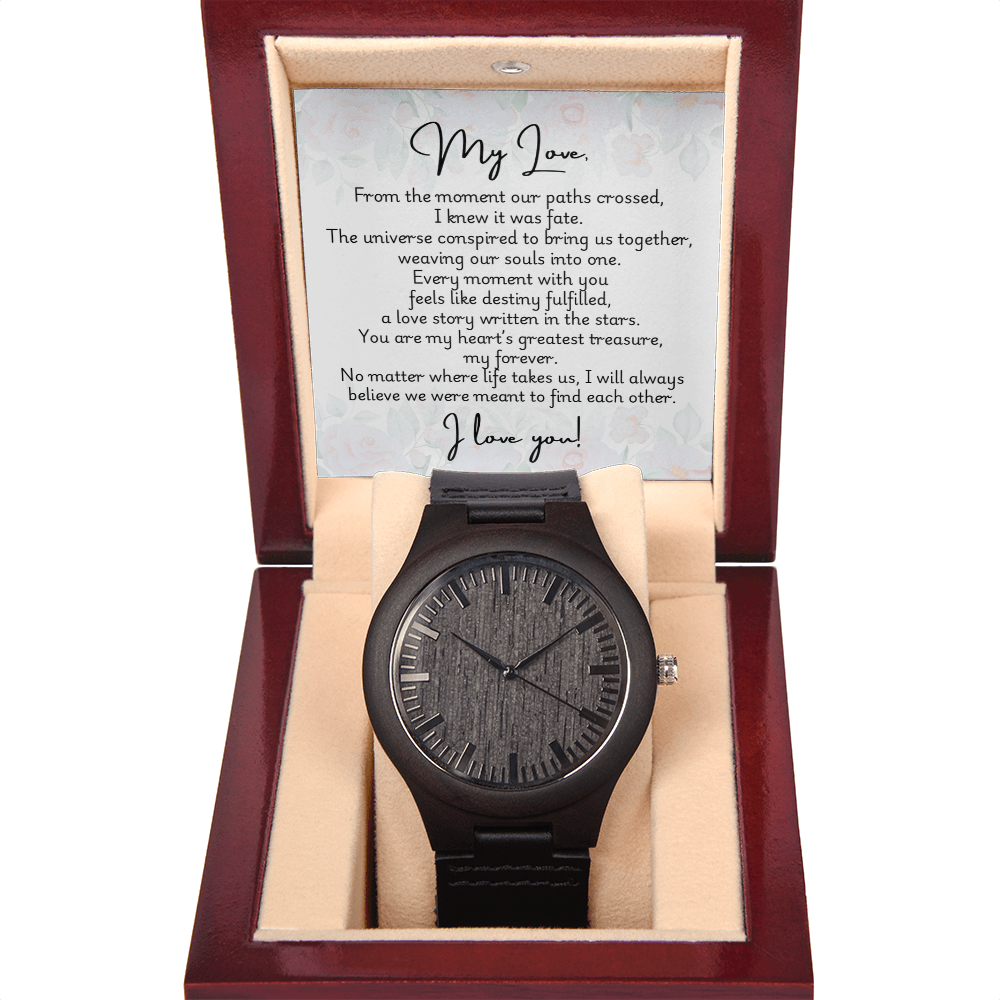 Wooden Watch - Fate