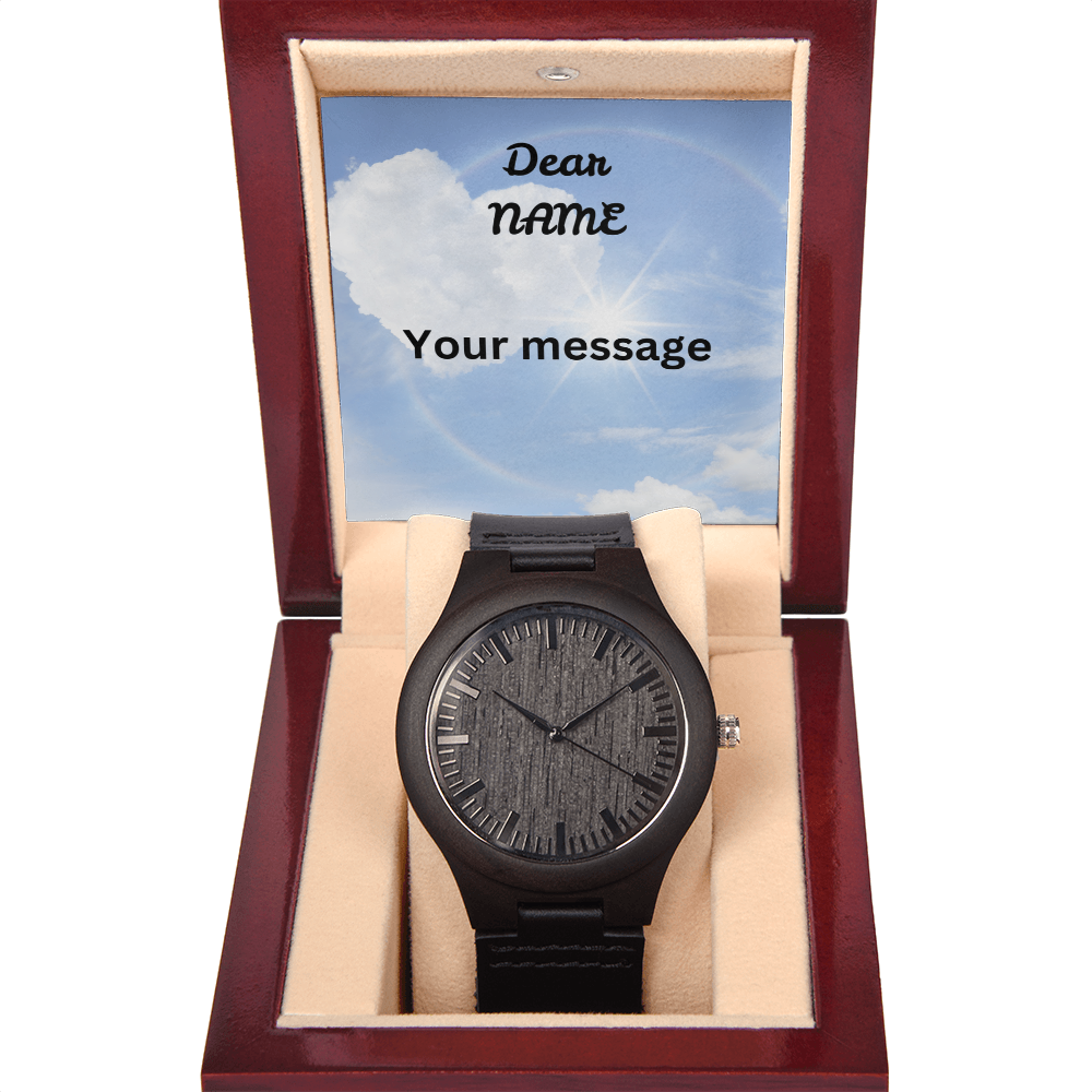 Wooden Watch - personal