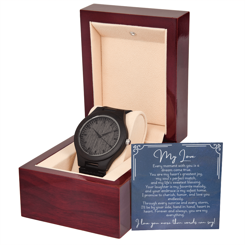 Wooden Watch - Fiancé 1