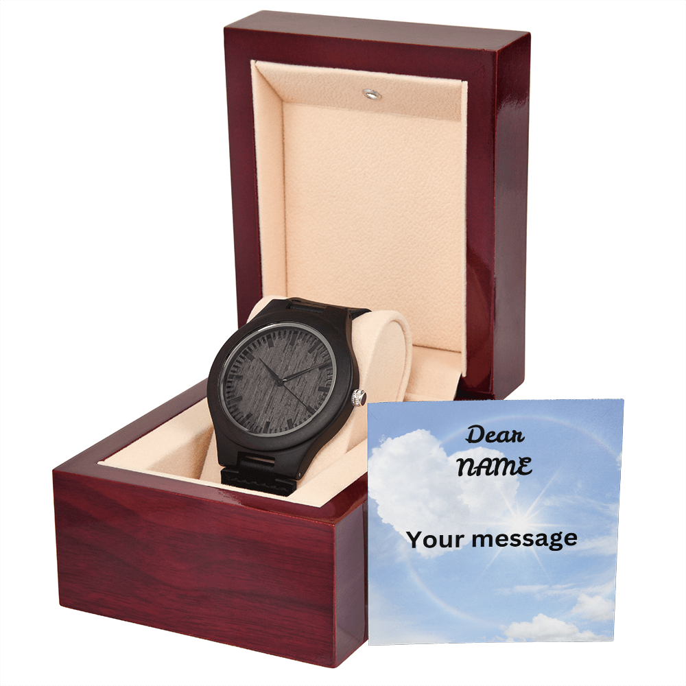 Wooden Watch - personal