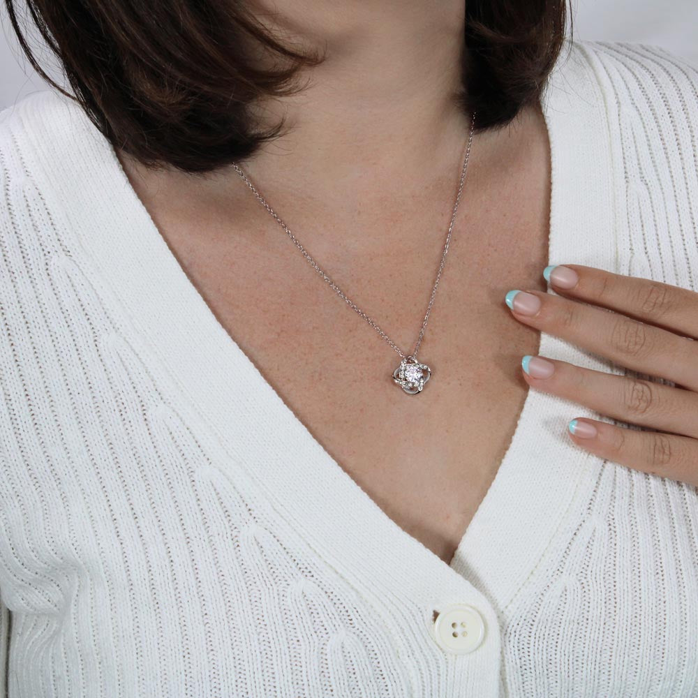 Love Knot Necklace - without message card