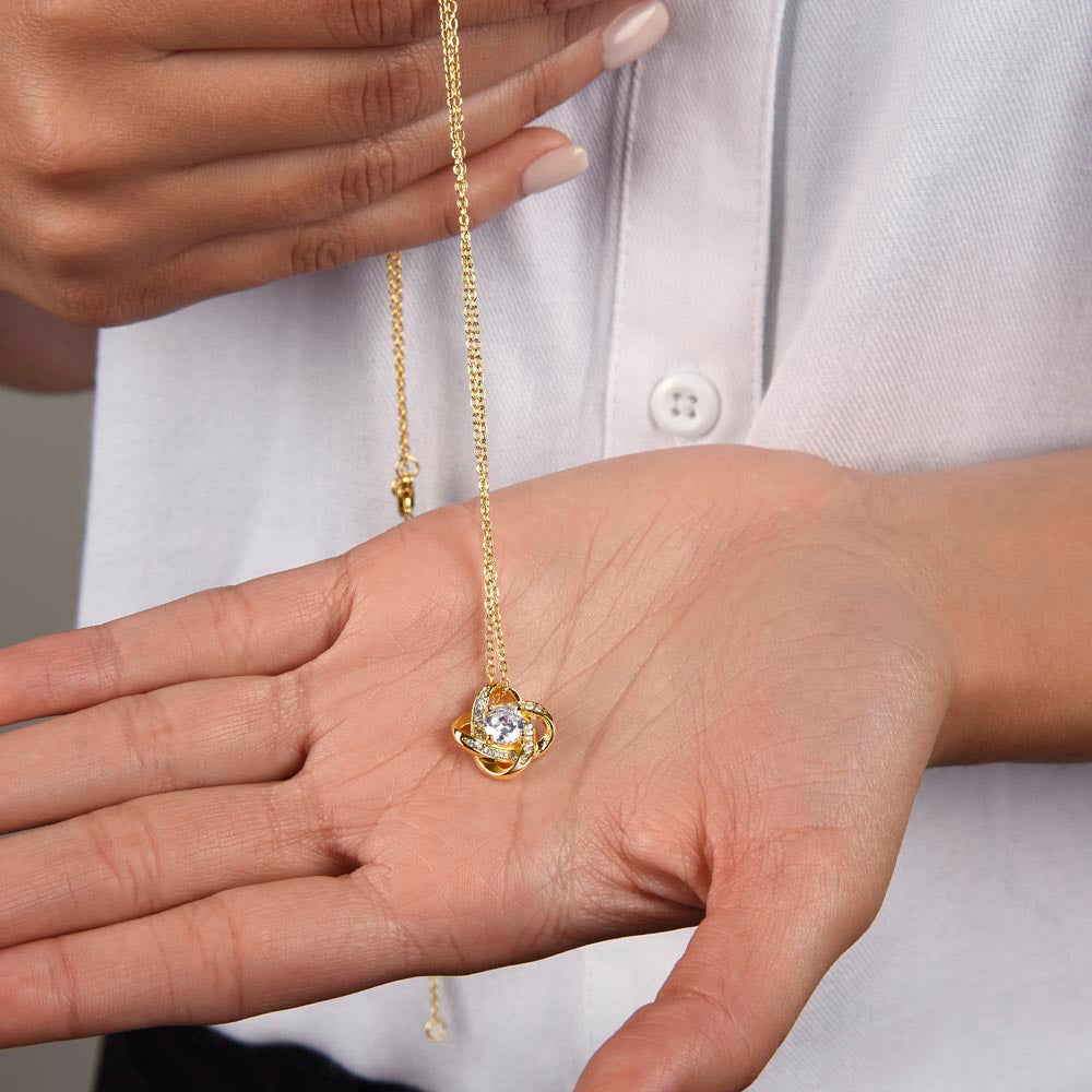 Love Knot Necklace - without message card
