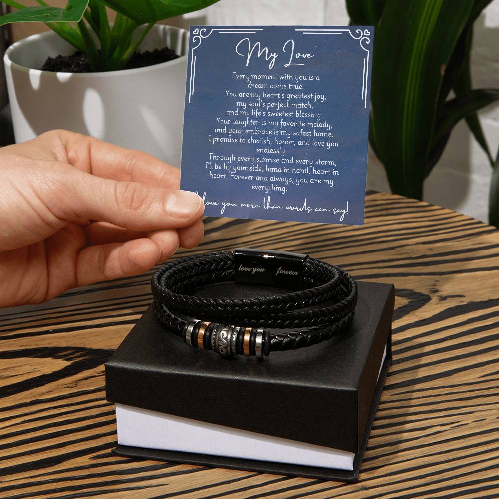 Love You Forever Bracelet - Fiancé 1