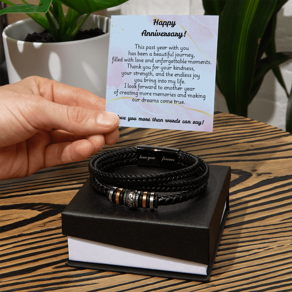 Love You Forever Bracelet - Anniversary 1
