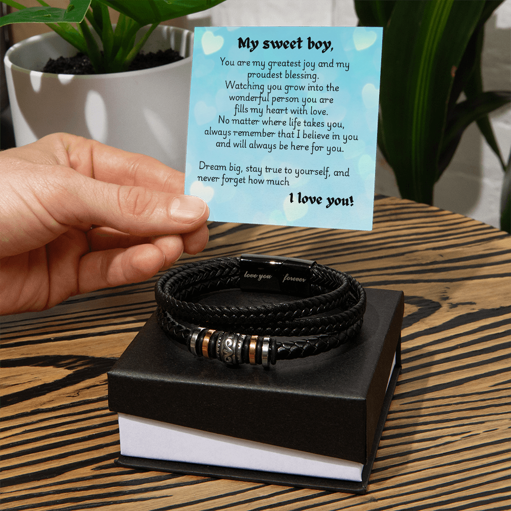 Love You Forever Bracelet - Heart 1