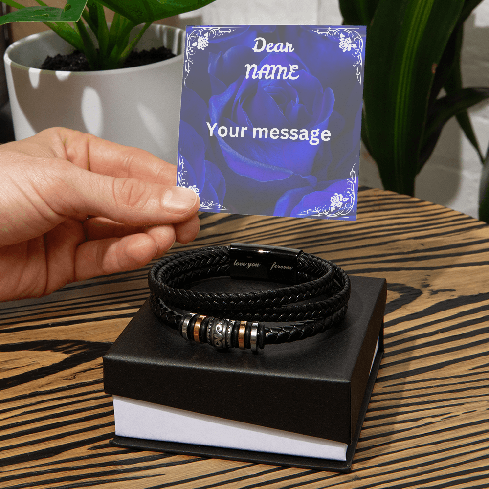 Love You Forever Bracelet - personal