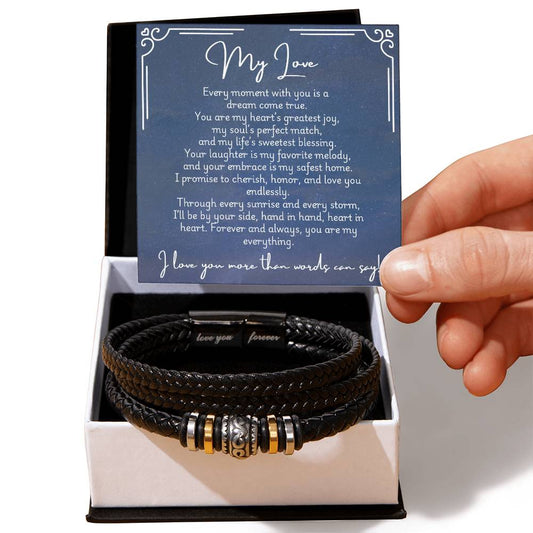 Love You Forever Bracelet - Fiancé 1
