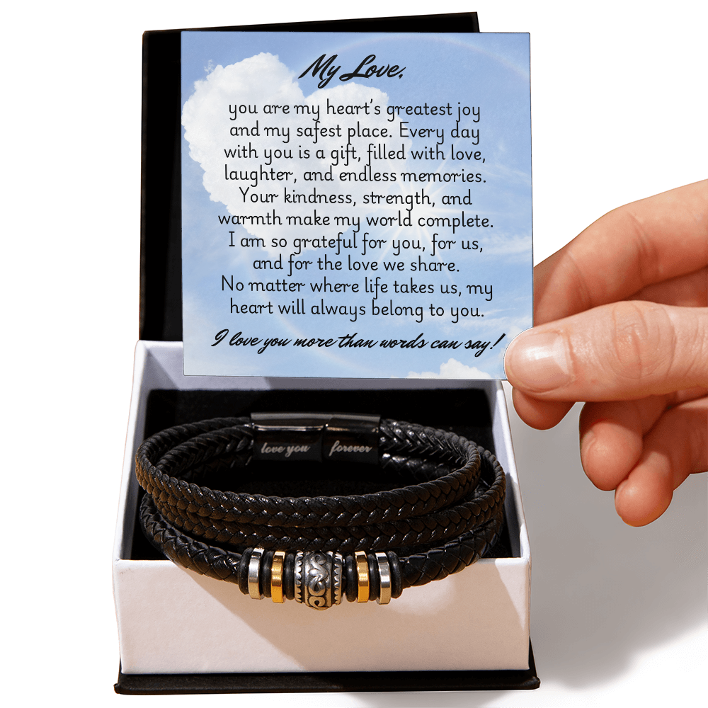Love You Forever Bracelet - Husband 1