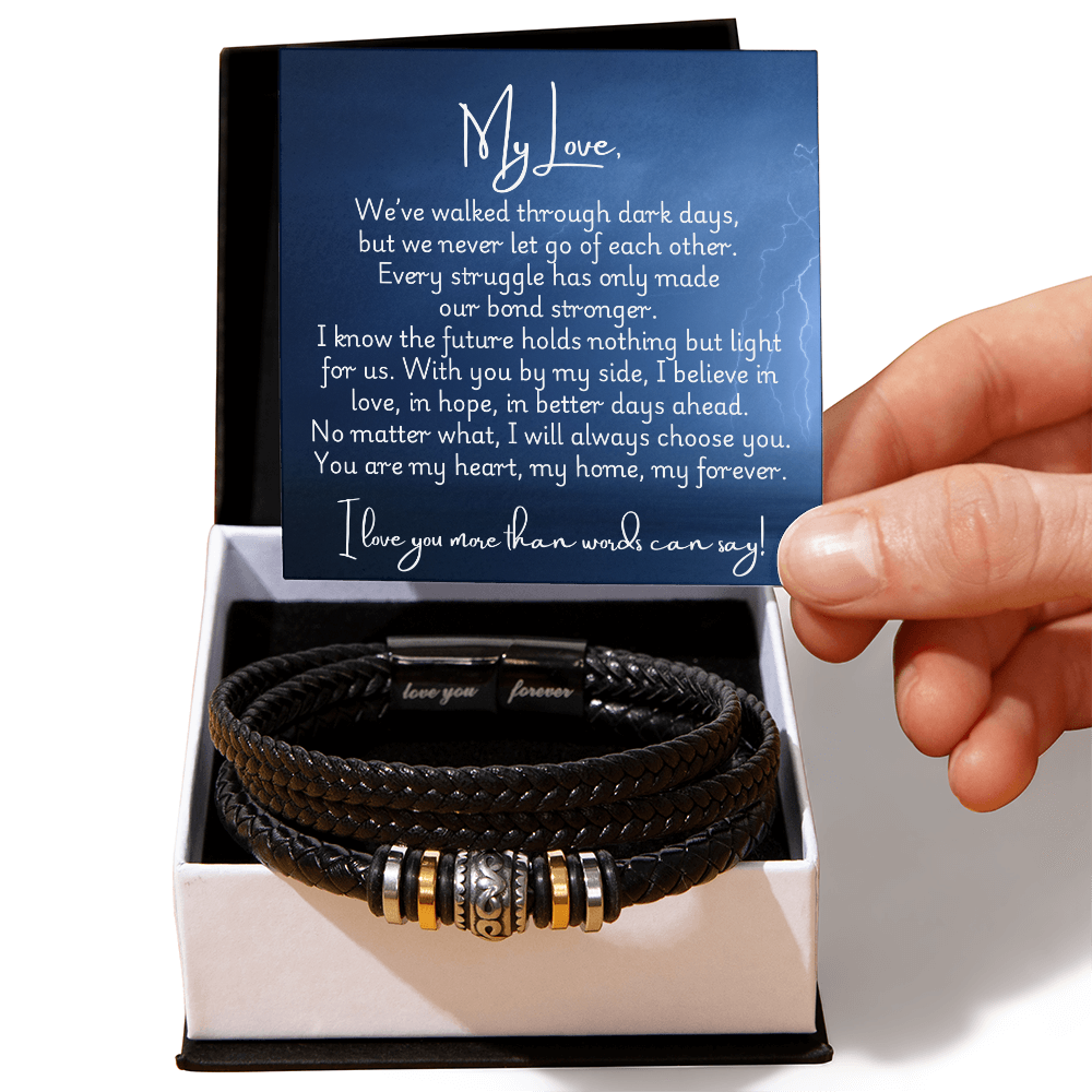Love You Forever Bracelet - Strong
