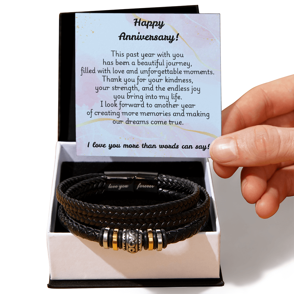 Love You Forever Bracelet - Anniversary 1