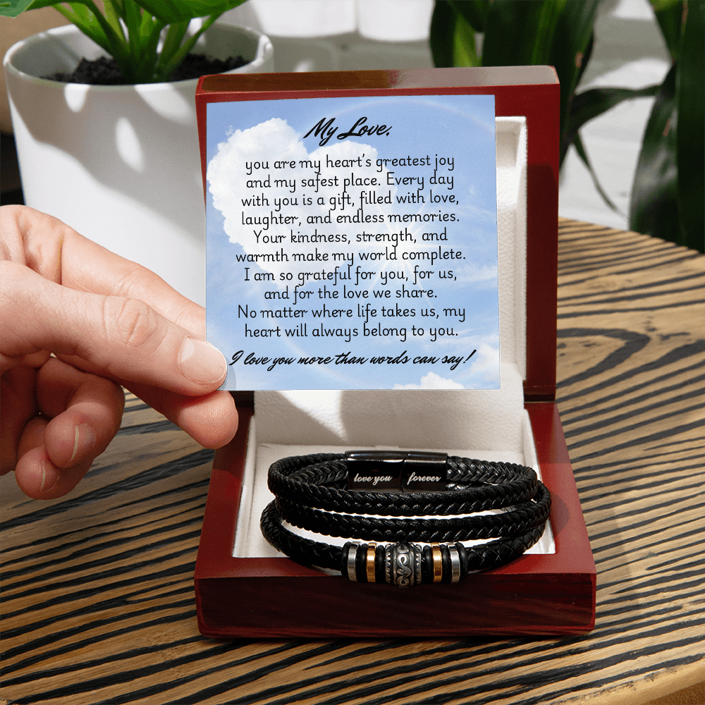 Love You Forever Bracelet - Husband 1