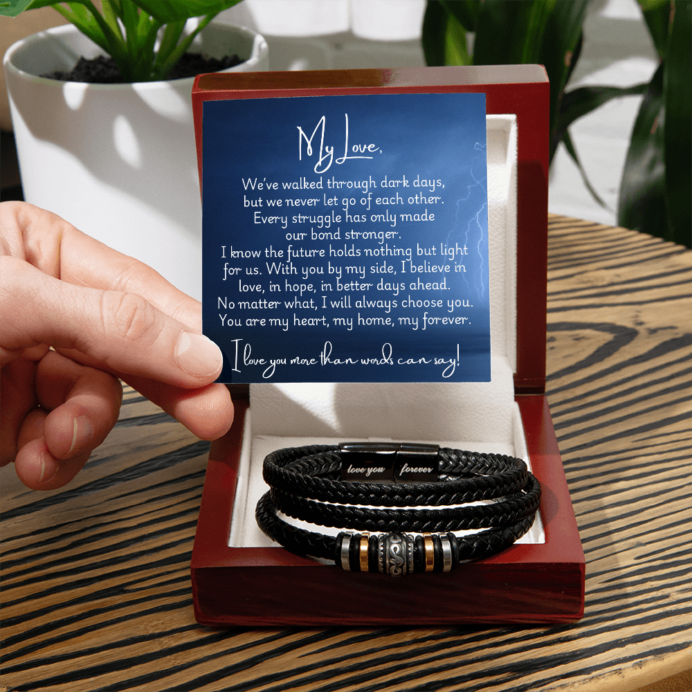 Love You Forever Bracelet - Strong