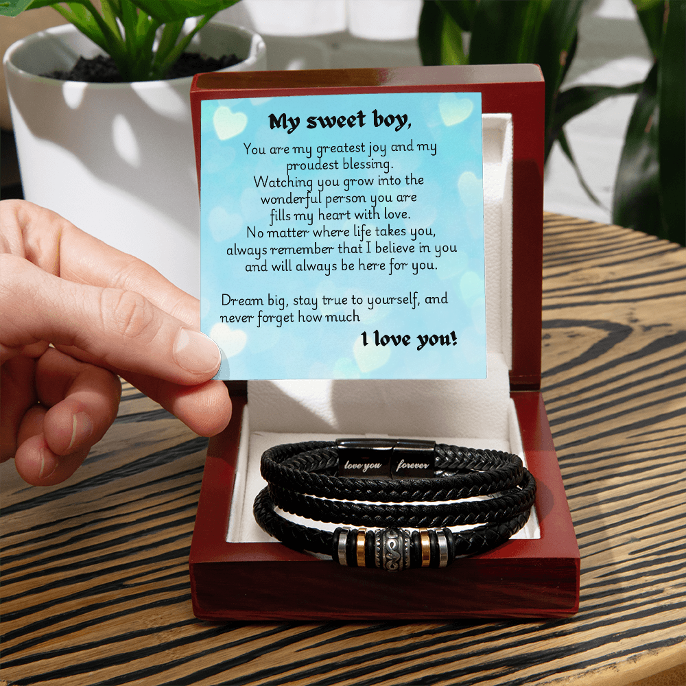 Love You Forever Bracelet - Heart 1