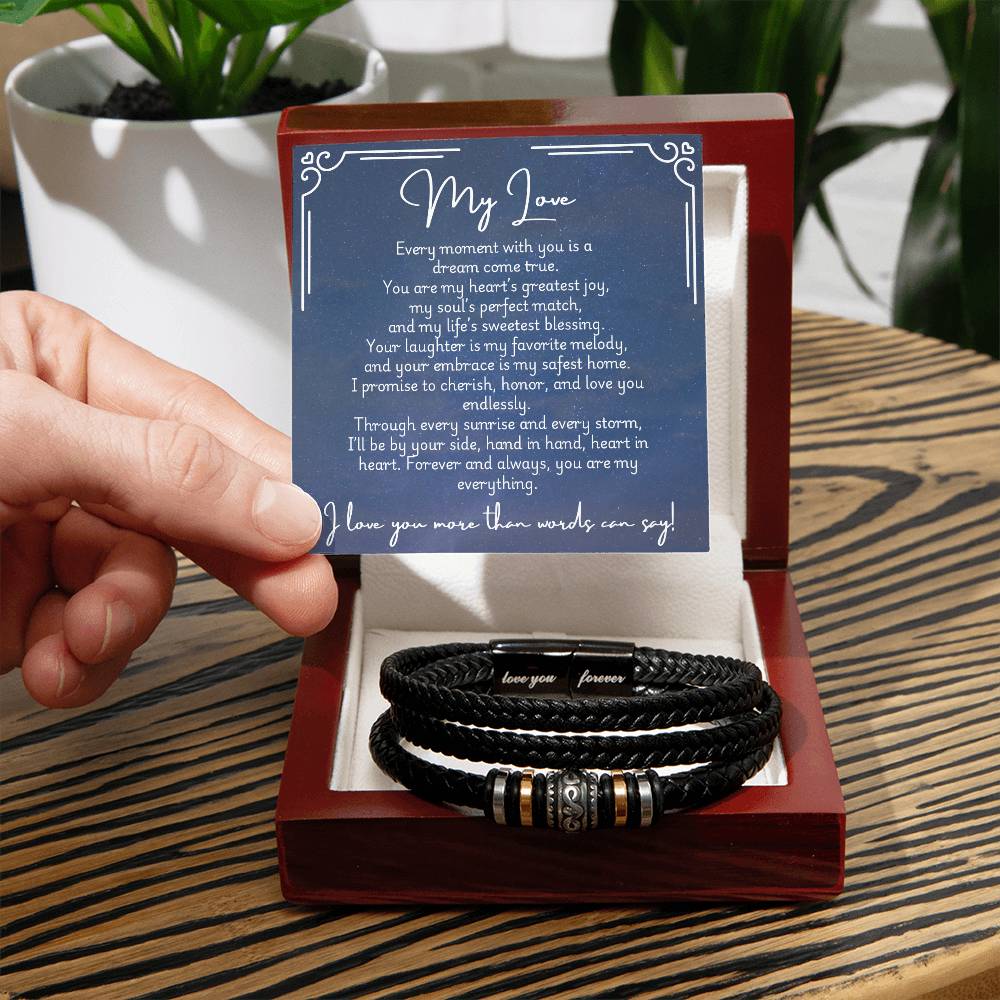 Love You Forever Bracelet - Fiancé 1