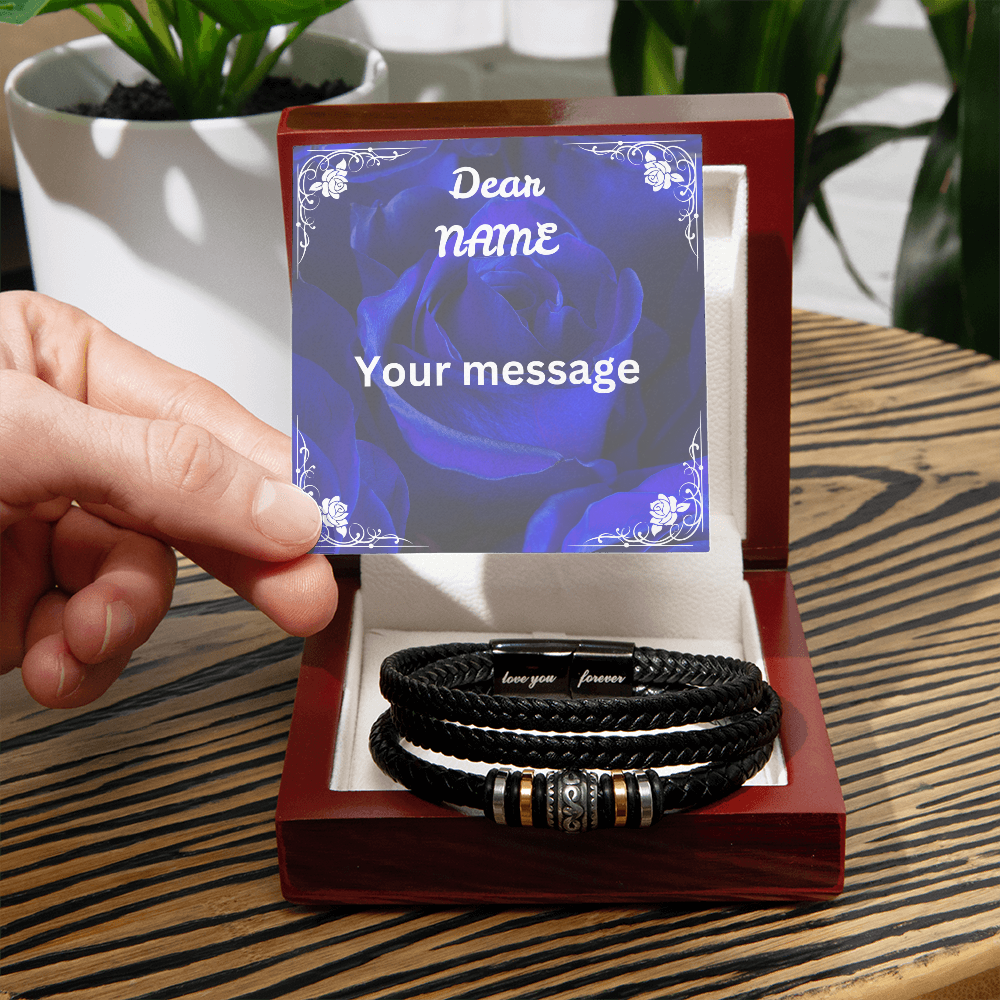 Love You Forever Bracelet - personal
