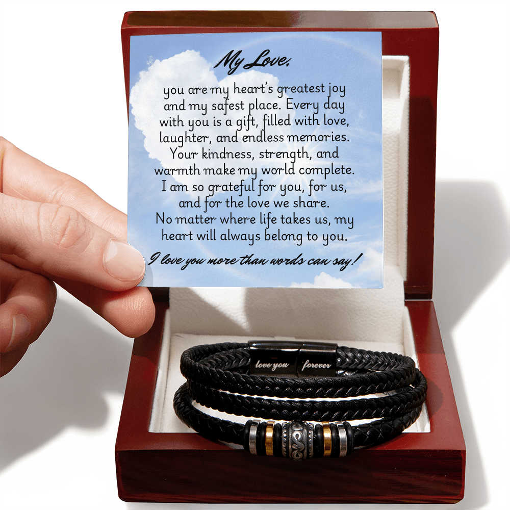Love You Forever Bracelet - Husband 1