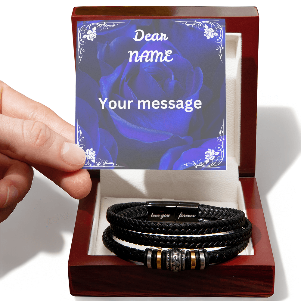 Love You Forever Bracelet - personal