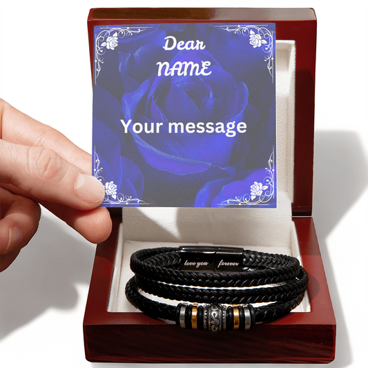 Love You Forever Bracelet - personal