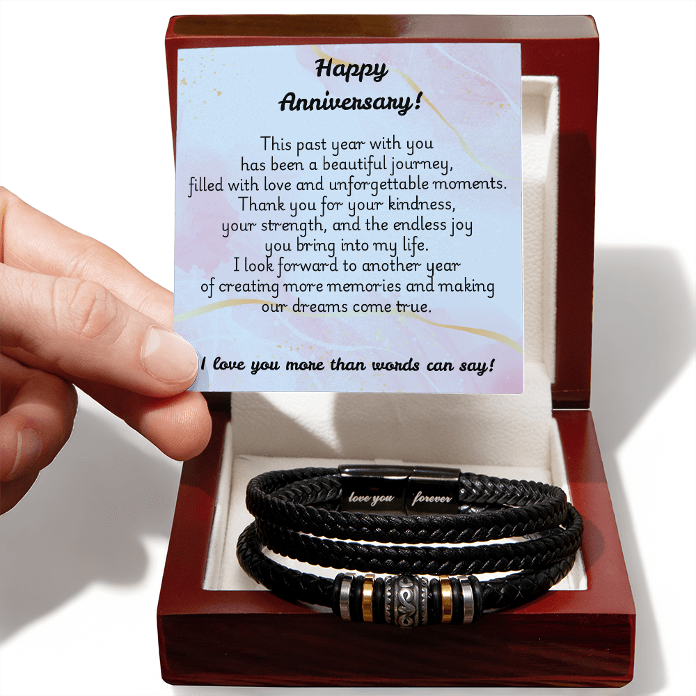 Love You Forever Bracelet - Anniversary 1