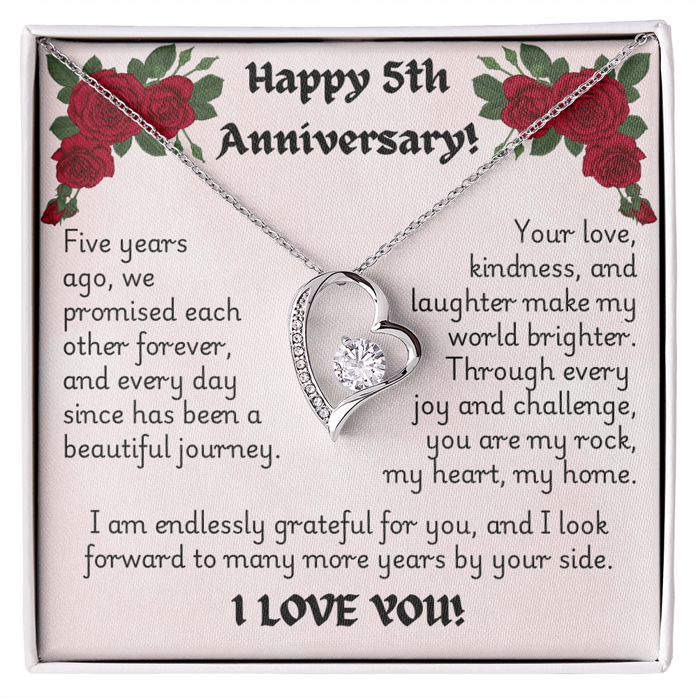 Forever Love Necklace - Anniversary 5