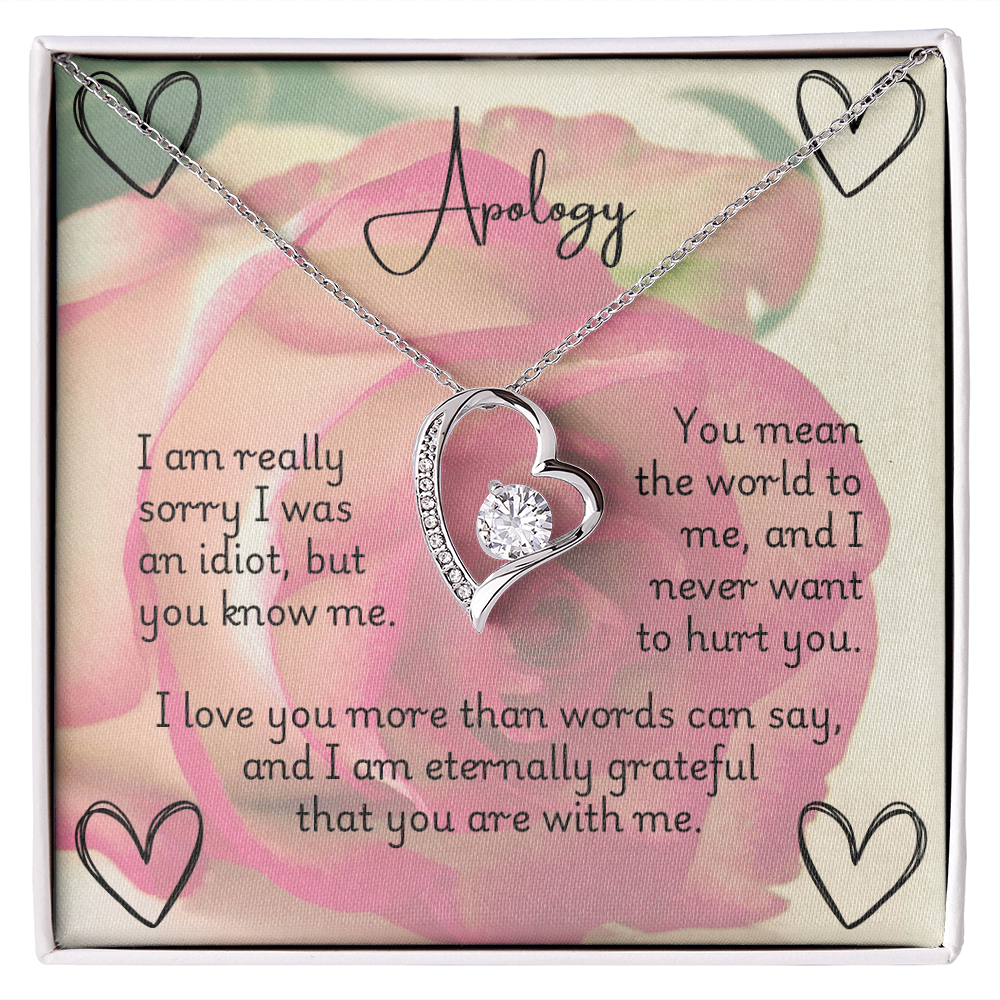 Forever Love Necklace - Apology