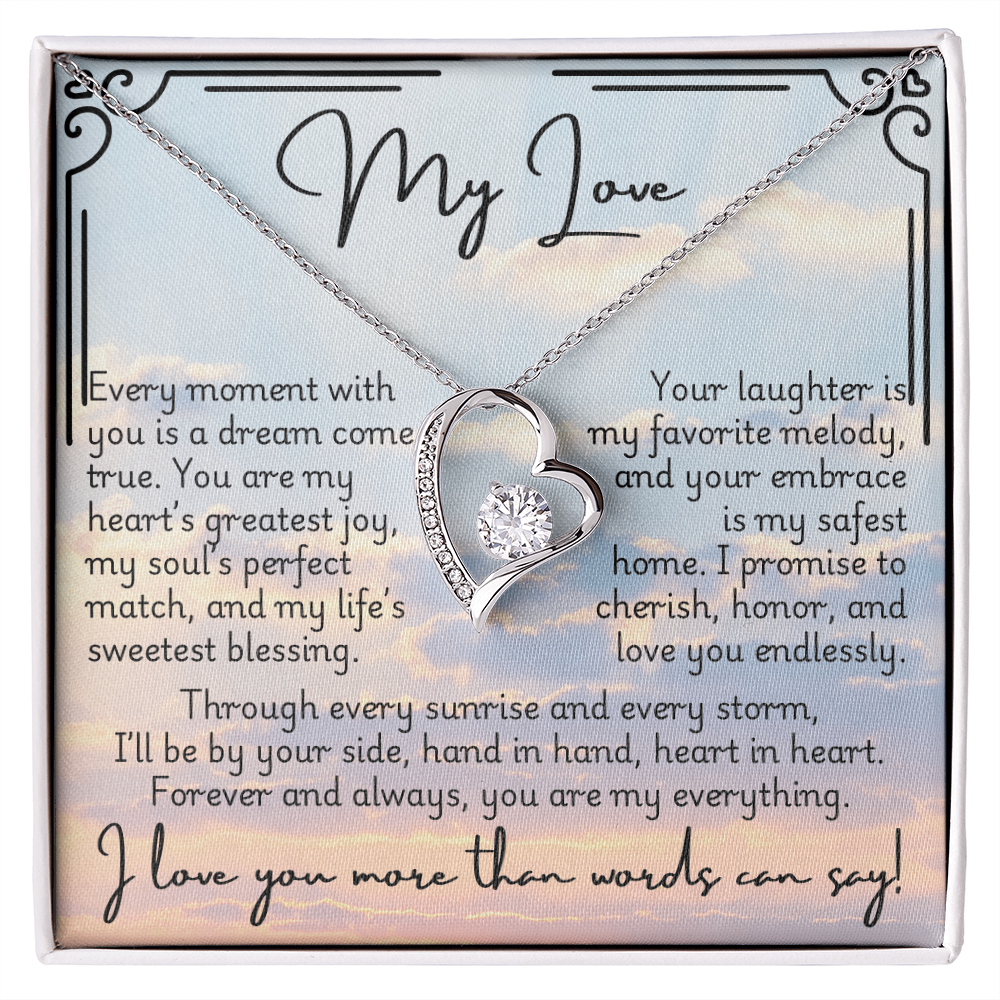 Forever Love Necklace - Fiancée 1