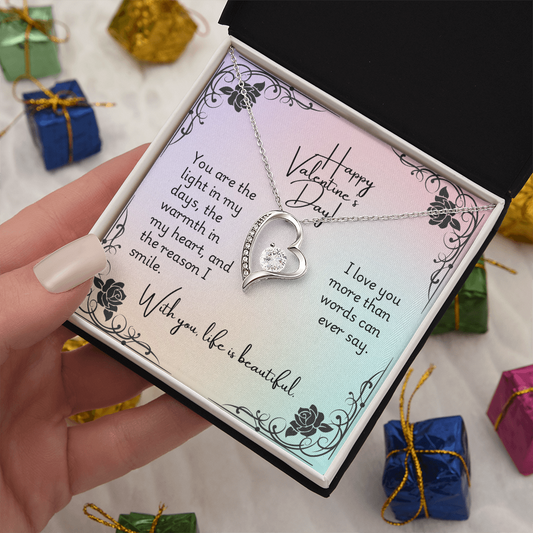 Forever Love Necklace - Valentine  1